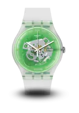 SWATCH - Greenmazing - Green Skeleton - SUOK131 SWATCH - Greenmazing - Green Skeleton - SUOK131