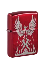 Zippo | Candy Apple Red | Phoenix Rising | 47140