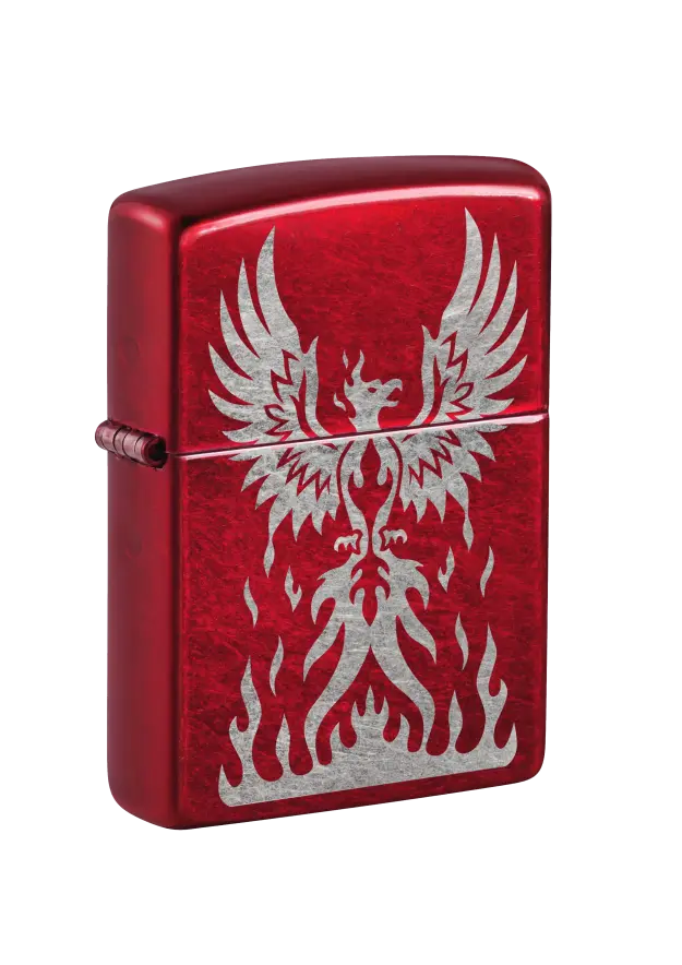 Zippo | Candy Apple Red | Phoenix Rising | 47140 şəkil