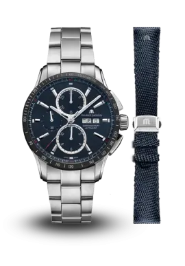 MAURICE LACROIX - PONTOS - CHRONOGRAPH - PT6038-SSL2H-430-C 