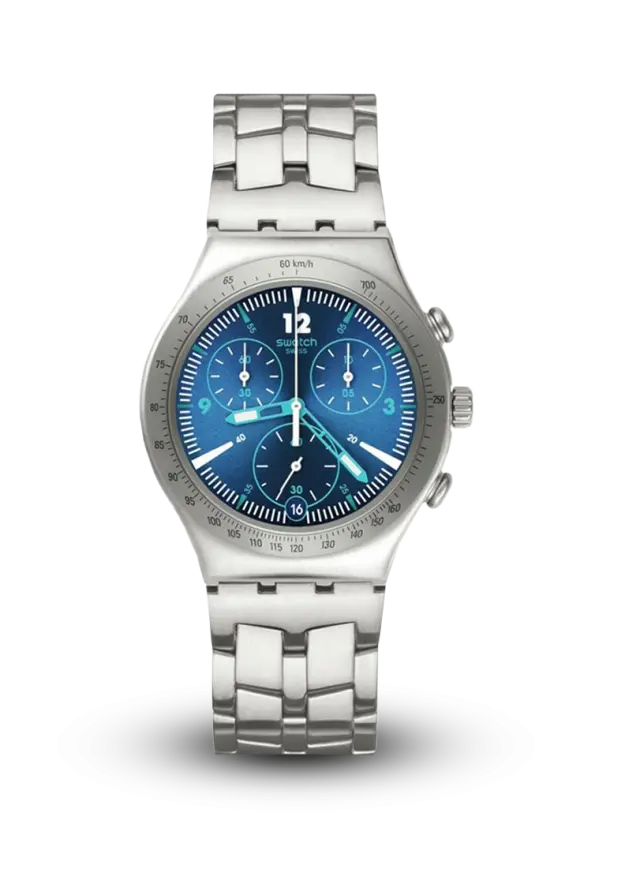 SWATCH - IRONY - RHYTHMIC BLUE RESTYLED - YCS575GD  şəkil