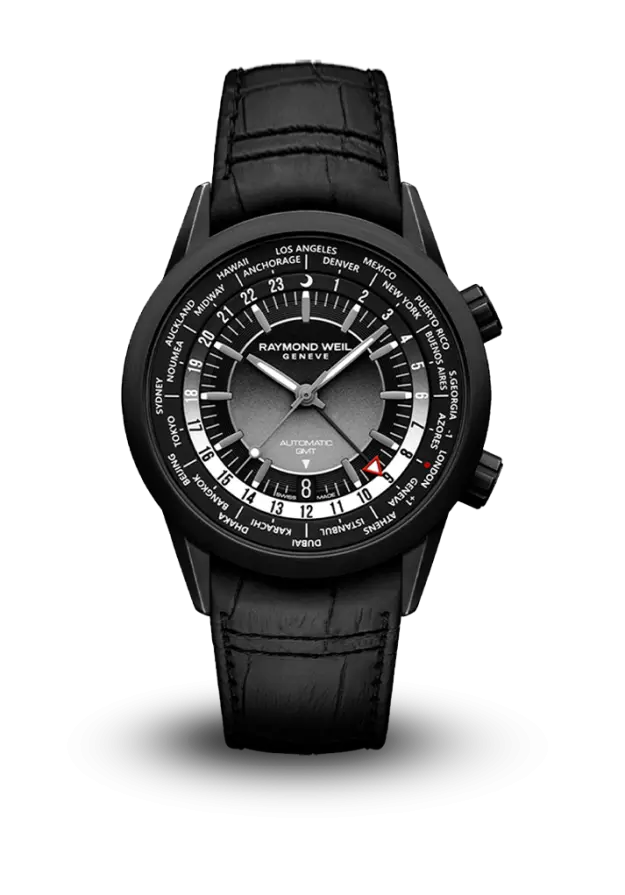 RAYMOND WEIL - FREELANCER - Men's GMT - 2765-BKC-20001  şəkil