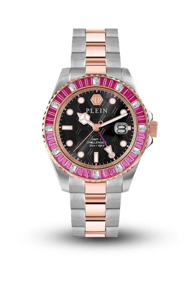Philipp Plein | Gmt-I Challenger | Baguettes | PWPZA0424 şəkil