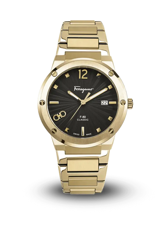 FERRAGAMO - F-80 CLASSIC - 38 MM BRACELET - SFMD00321  şəkil