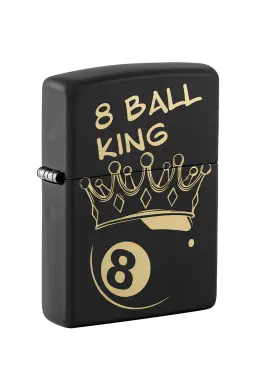 Zippo | Black Matte | King & Ball | 46291