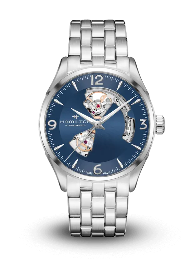 HAMILTON - JAZZMASTER - OPEN HEART AUTO - H32705141  şəkil