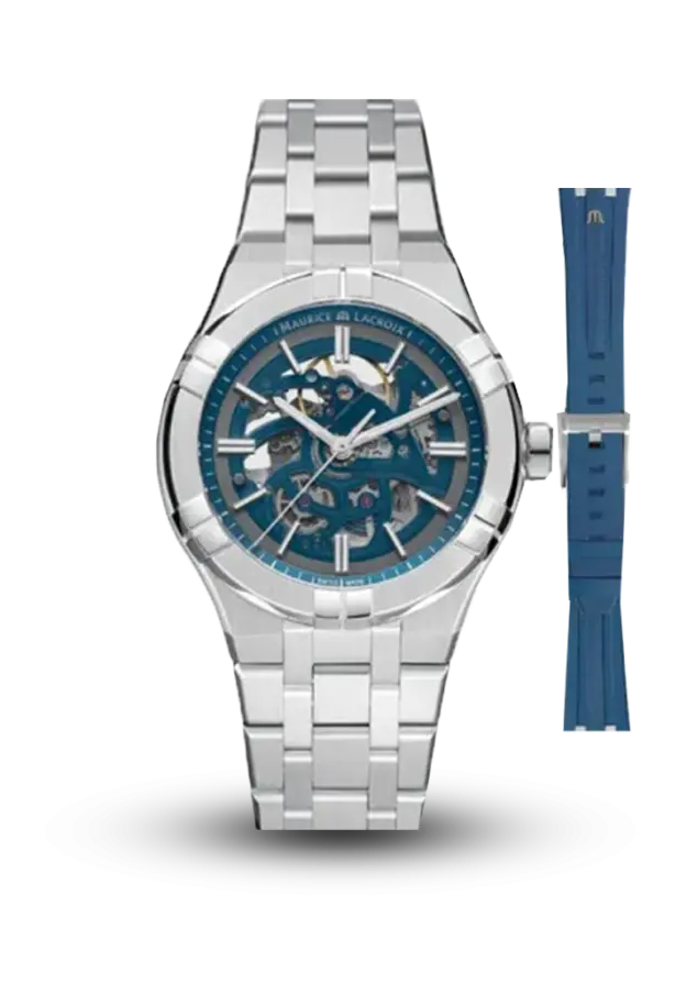 Maurice Lacroix | Aikon | Automatic Skeleton | AI6008-SS00F-031-C şəkil