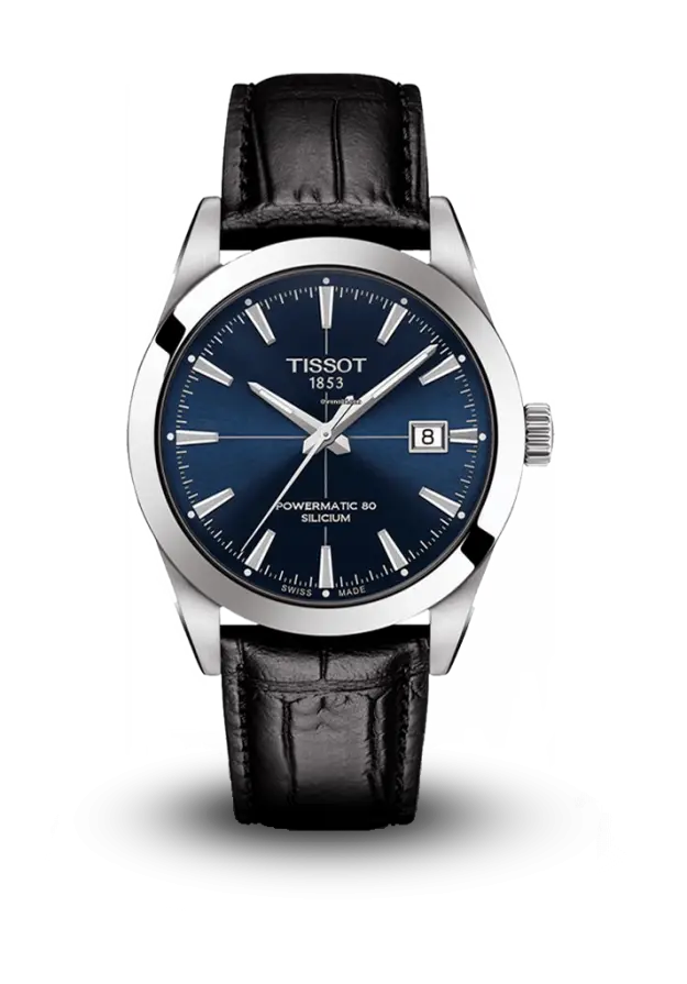 TISSOT - CLASSIC CONTEMPORARY - GENTLEMAN POWERMATIC 80 - SILICIUM - T1274071604101 şəkil