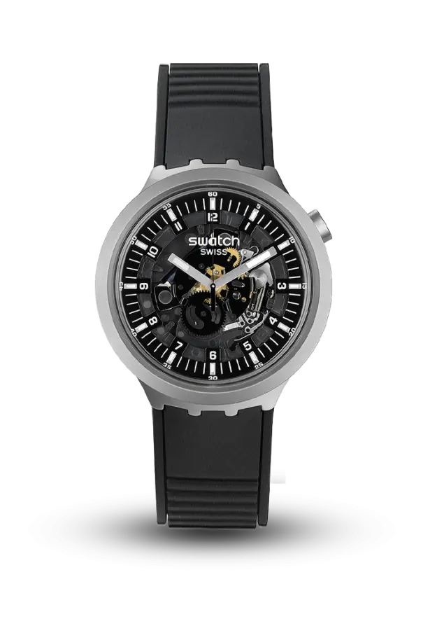 SWATCH - BIG BOLD IRONY - DARK IRONY - SB07S105  şəkil