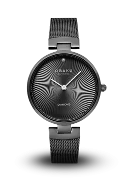 Obaku | Diamant | Charcoal | V256LXBBMB1