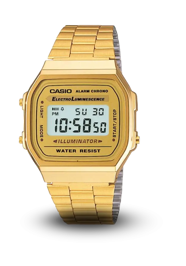 CASIO GENERAL - STANDARD DIGITAL - VINTAGE - A168WG-9WDF  şəkil