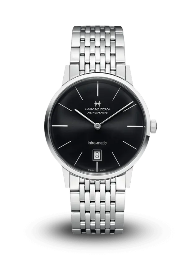 HAMILTON - AMERICAN CLASSIC - INTRA-MATIC AUTO - H38455131 şəkil