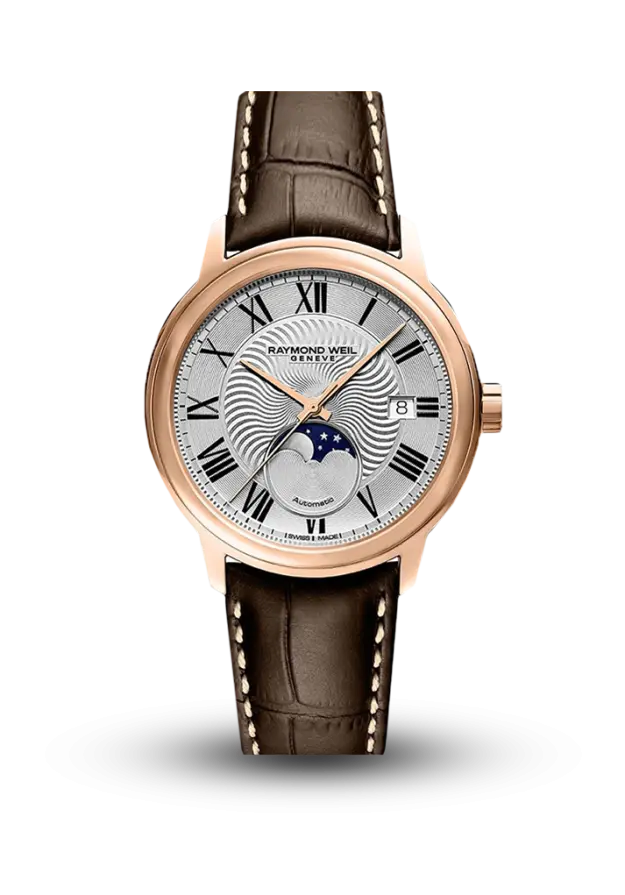 RAYMOND WEIL - MAESTRO - AUTOMATIC MOONPHASE - 2239-PC5-00659  şəkil