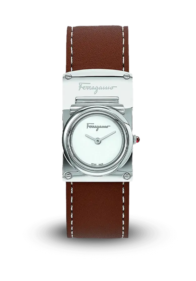 FERRAGAMO - FERRAGAMO BOXYZ - LADY STRAP QUARTZ - SFHS00220  şəkil