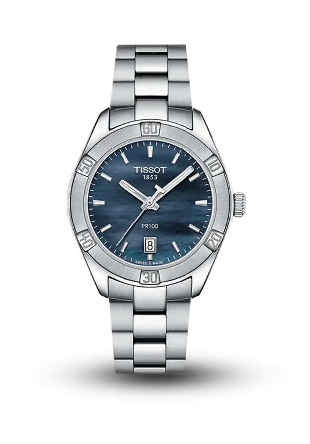 TISSOT - T-CLASSIC - PR 100 SPORT CHIC - T1019101112100  şəkil