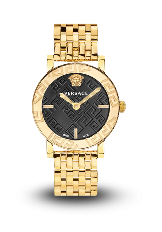 VERSACE - GRECA GLASS - 32 MM BRACELET - VEU300621 şəkil