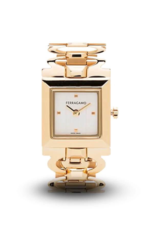 FERRAGAMO - DOUBLE GANCINI - LADY BRACELET QUARTZ - SFKT00223 şəkil