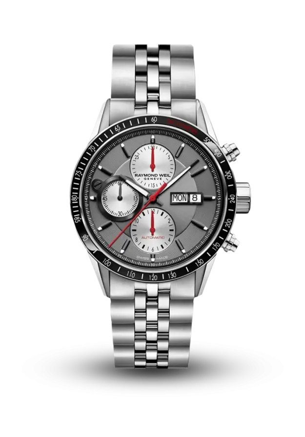 RAYMOND WEIL - FREELANCER - AUTOMATIC CHRONOGRAPH  - 7731-ST1-65421  şəkil