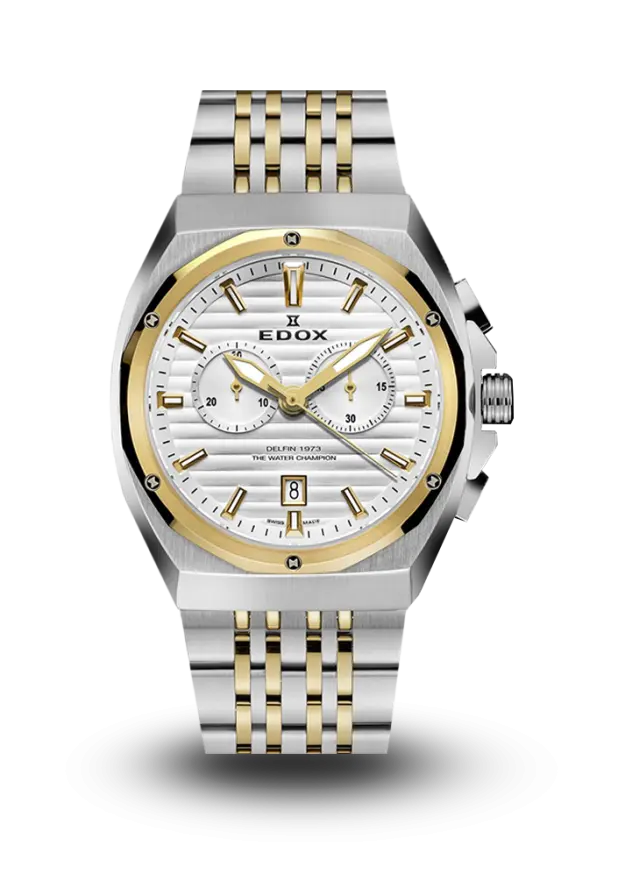Edox | Delfin The Original | 1973 Chronograph | 10118-357JM-AID şəkil