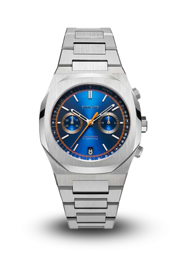 D1MILANO - CHRONOGRAPH - NEW BLACK - CHBJ09 şəkil