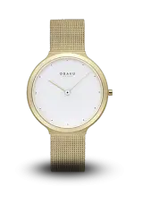 OBAKU - SATIN LILLE - GOLD - V269LXGWMG OBAKU - SATIN LILLE - GOLD - V269LXGWMG