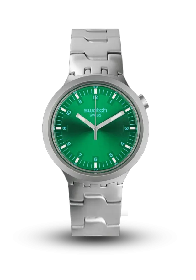 SWATCH - BIG BOLD IRONY - AZURE BLUE DAZE - SB07S101G  şəkil
