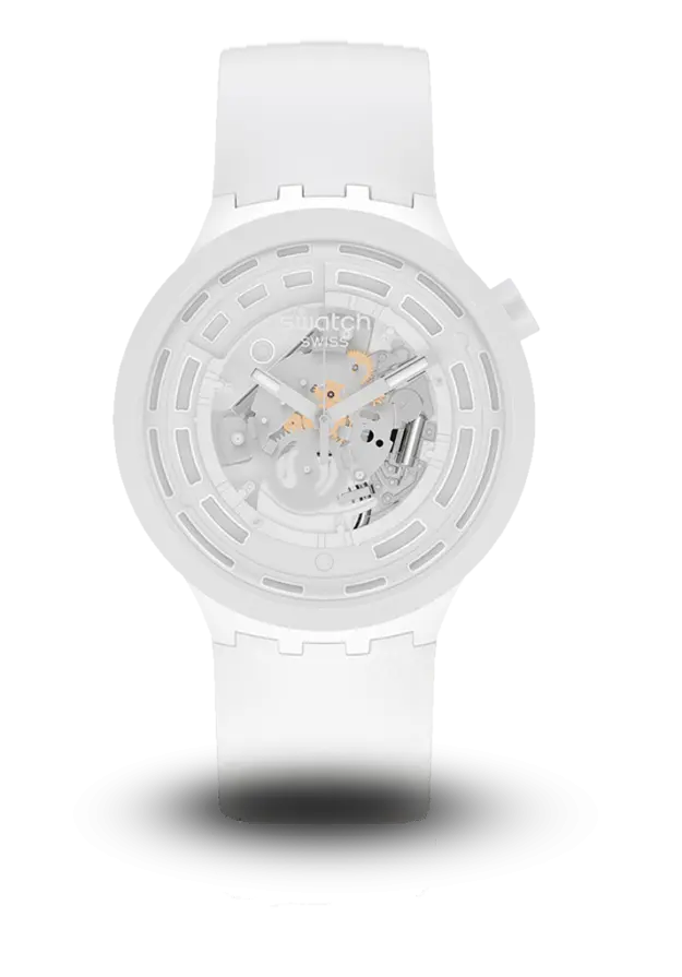 SWATCH - BIG BOLD - AZURE BLUE DAZE - SB03W100 şəkil