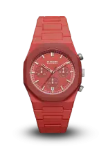 D1MILANO - POLYCHRONO - BRACELET 40.5 MM - RED - PHBJ05 D1MILANO - POLYCHRONO - BRACELET 40.5 MM - RED - PHBJ05