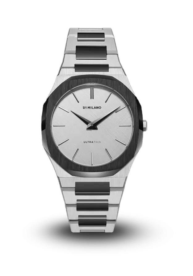 D1MILANO - ULTRA THIN - DOUBLE PLATING SILVER - UTBU06 şəkil