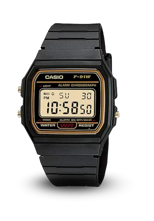 CASIO GENERAL - STANDARD DIGITAL - STANDARD DIGITAL - F-91WG-9QDF şəkil
