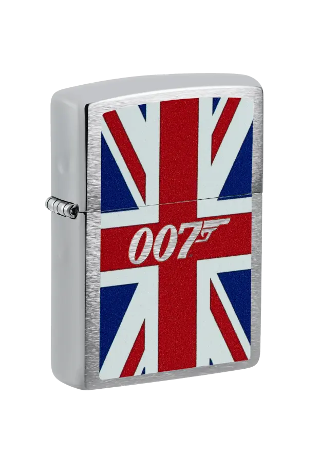 Zippo | Brushed Chrome | James Bond | 46801 şəkil