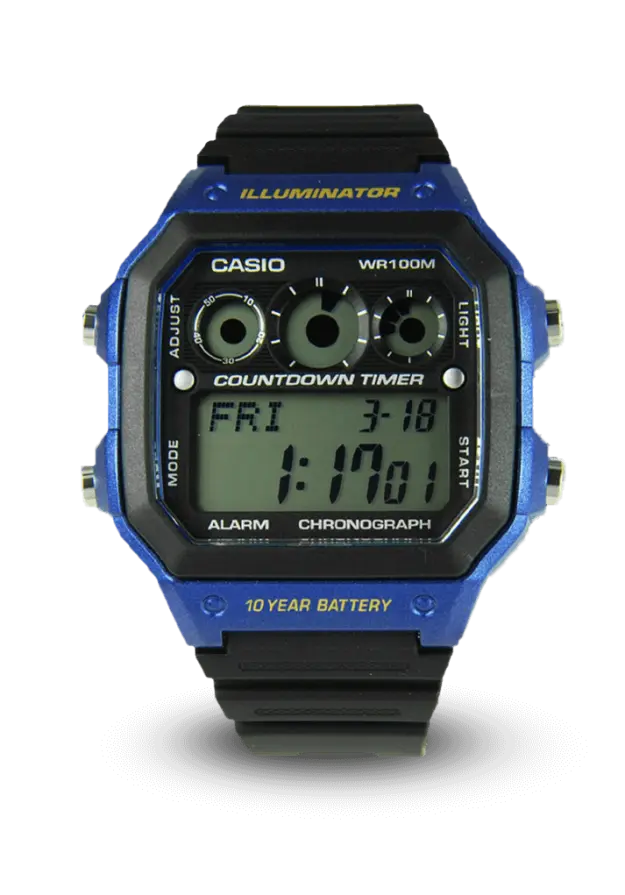 CASIO GENERAL - STANDARD DIGITAL - STANDARD DIGITAL - AE-1300WH-2AVDF  şəkil