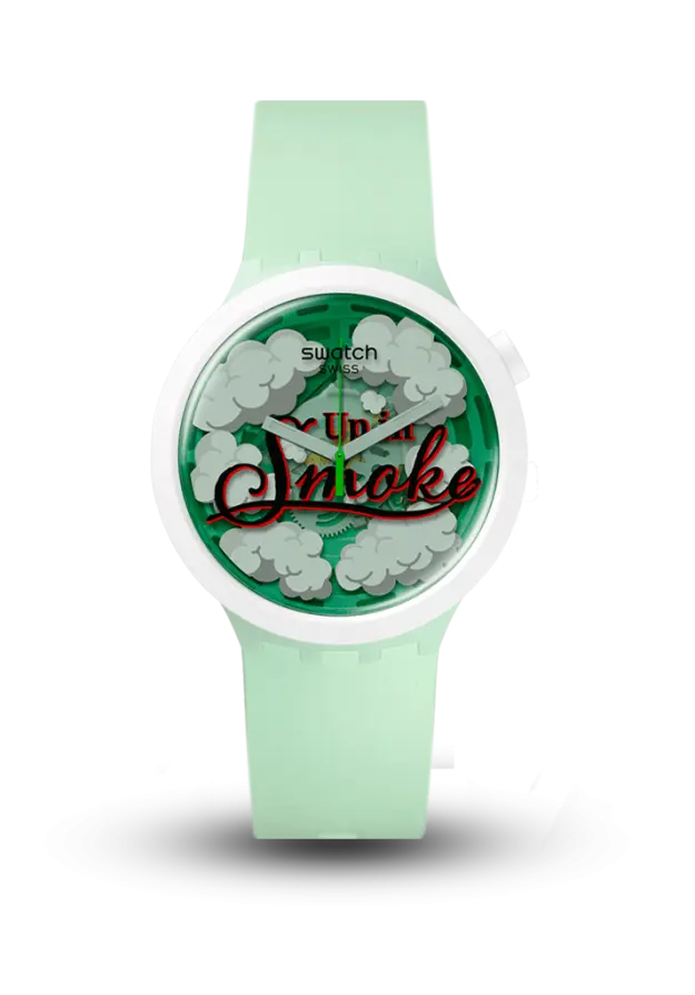 SWATCH - BIG BOLD - PUFFRAMIC - SB03Z103 şəkil