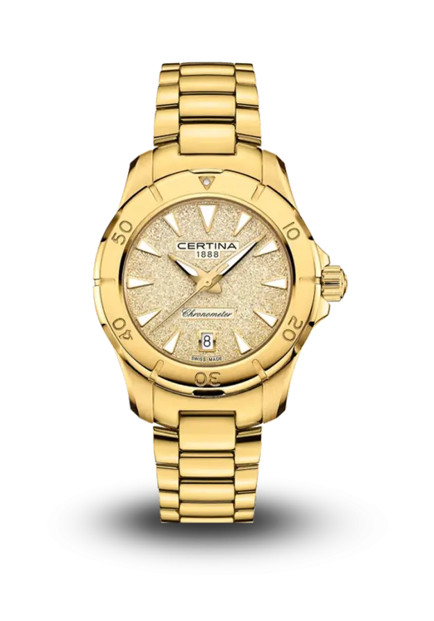 CERTINA - AQUA - DS ACTION LADY QUARTZ - C0329513336100 şəkil