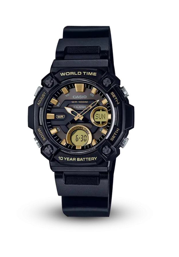 Qol Saatı | Kişi | Kvars | Casio | AEQ-120W-9AVDF şəkil