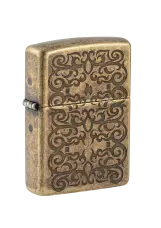 Zippo | Antique Brass | Tattoo | 48484