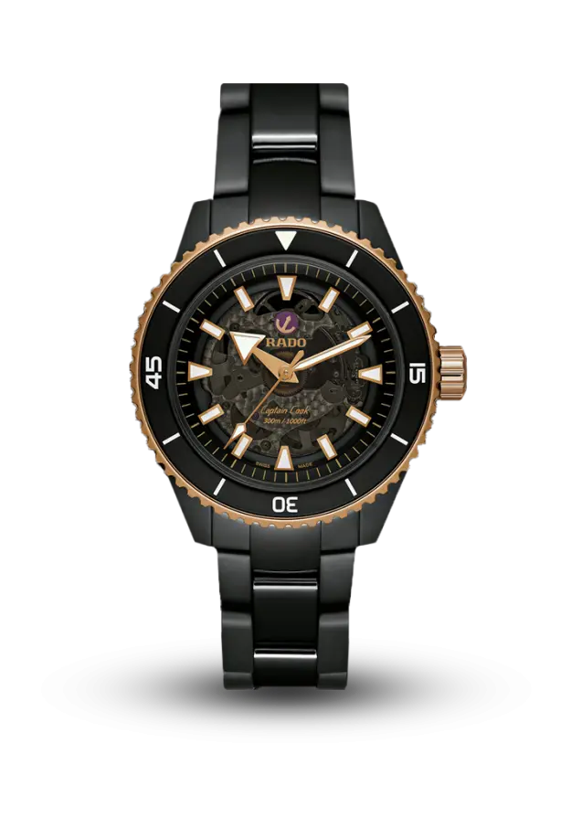 RADO - CAPTAIN COOK - HIGH-TECH CERAMIC - R32127162  şəkil